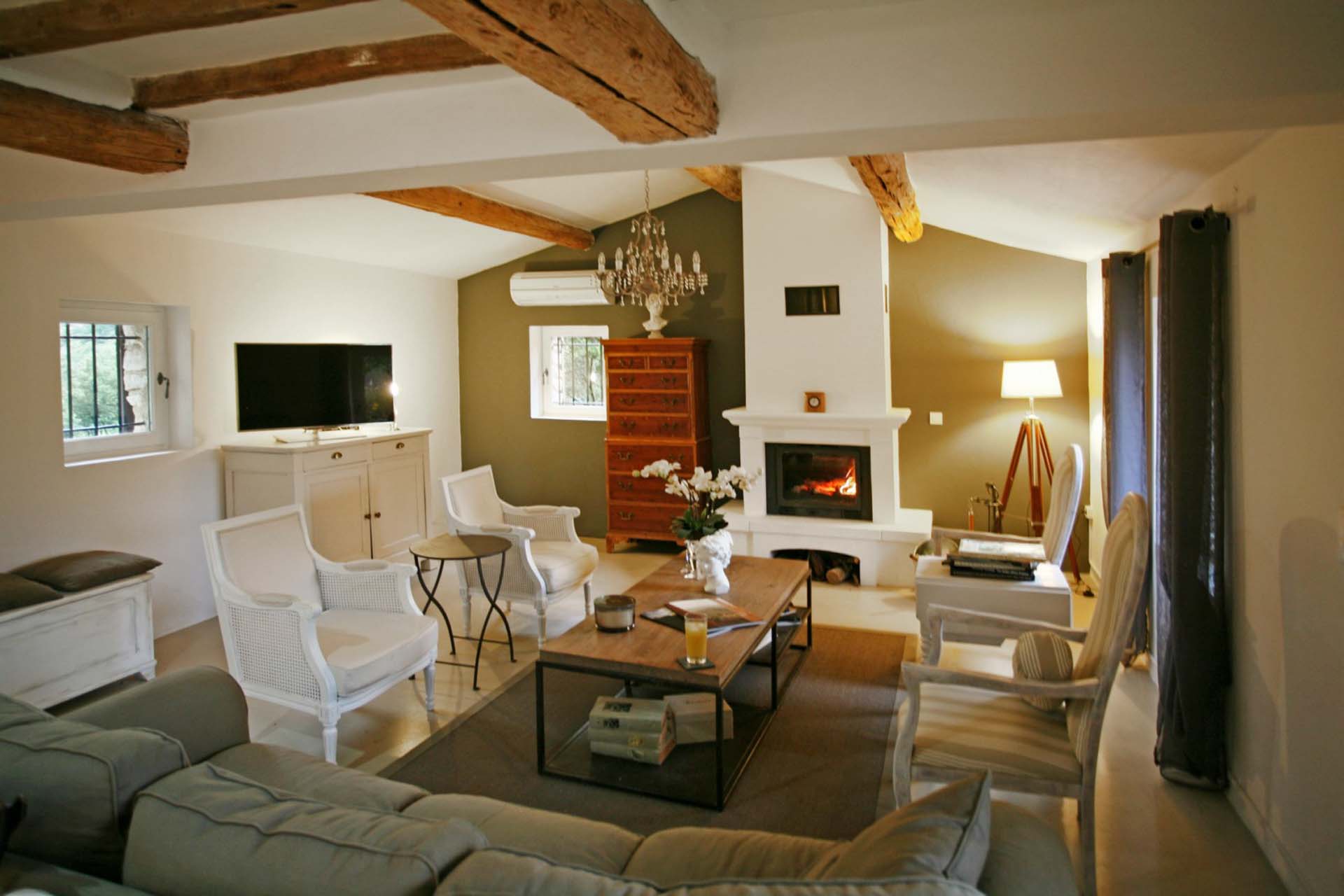 La salon de la maison