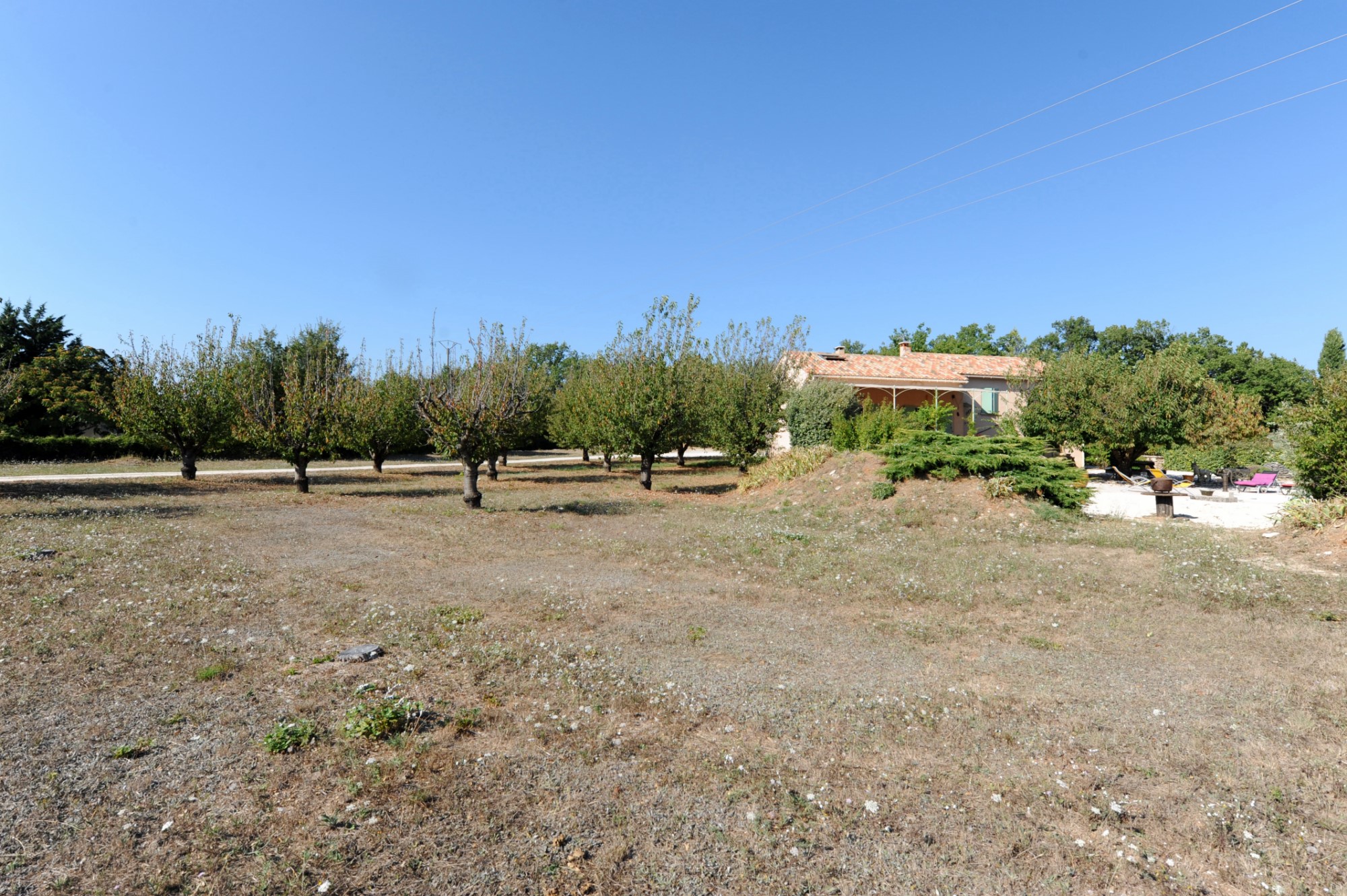 A vendre au coeur du Luberon, villa avec piscine et vue sur le Luberon   