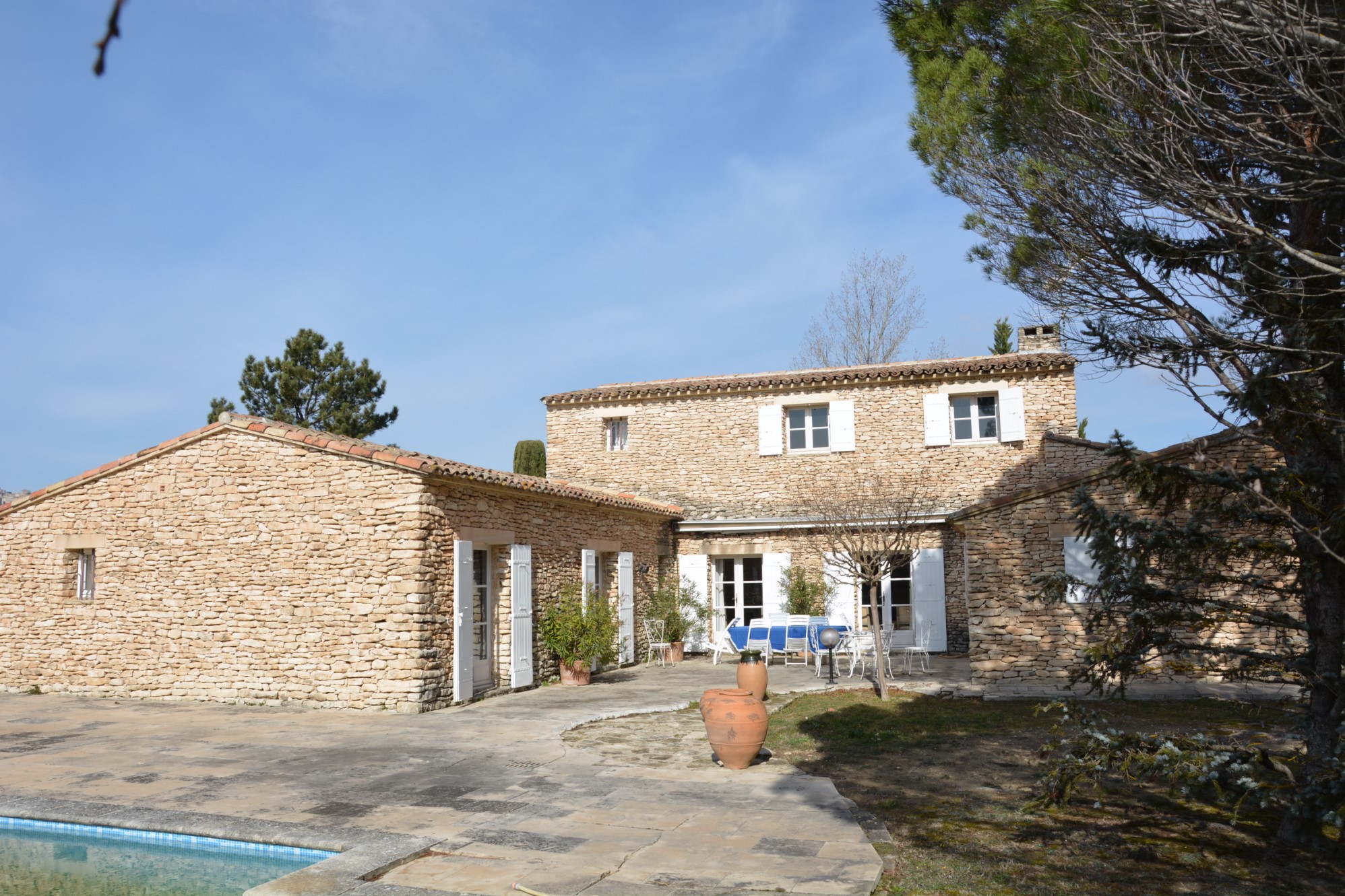 Villa en pierres à vendre à Gordes   