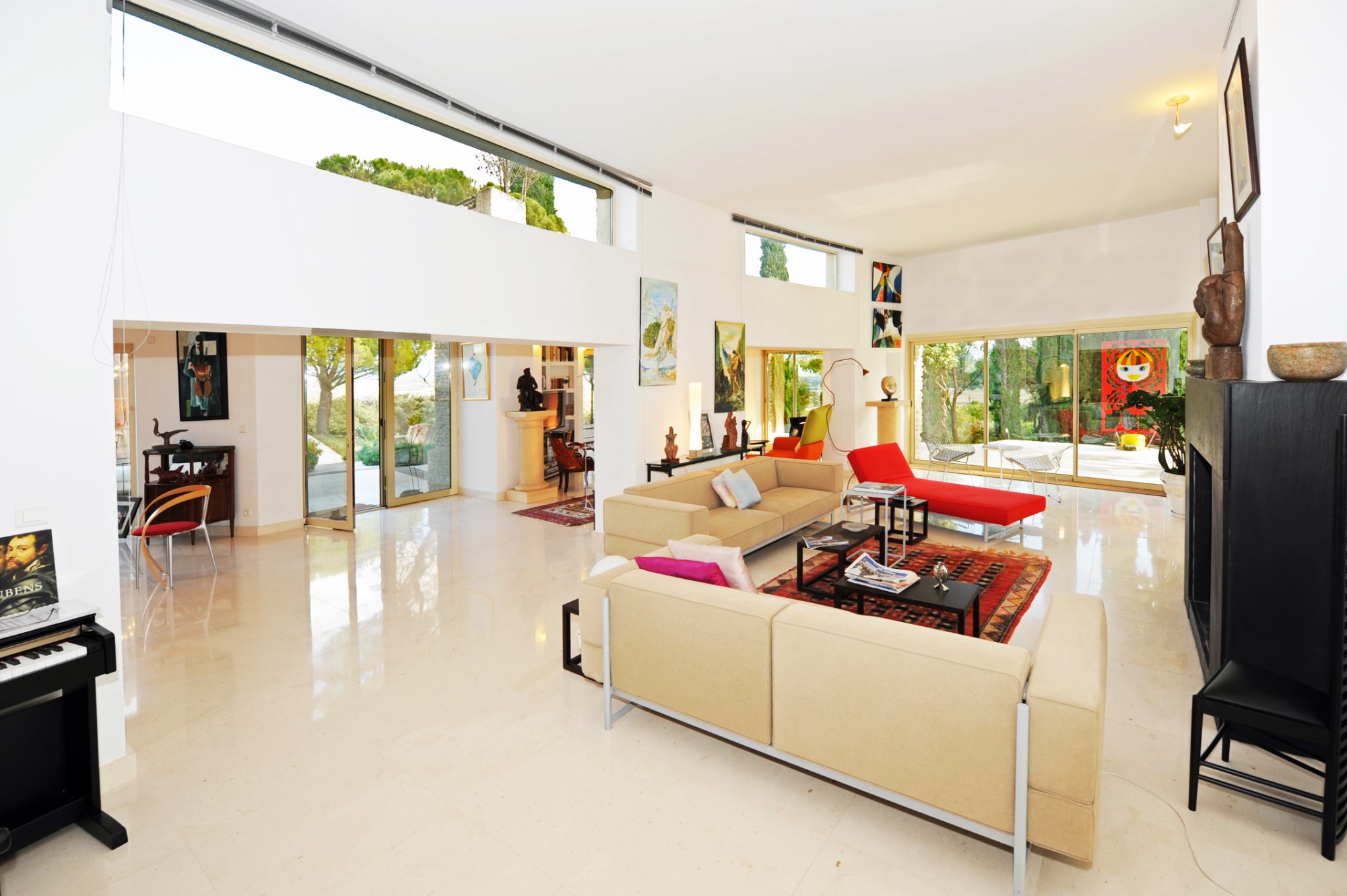 Propriété contemporaine à Gordes