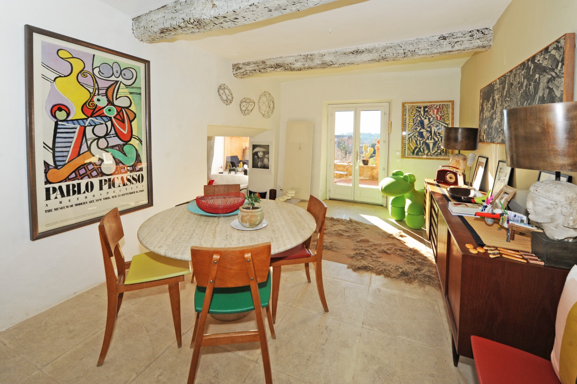 A vendre en Luberon, propriété de village avec vue et piscine    