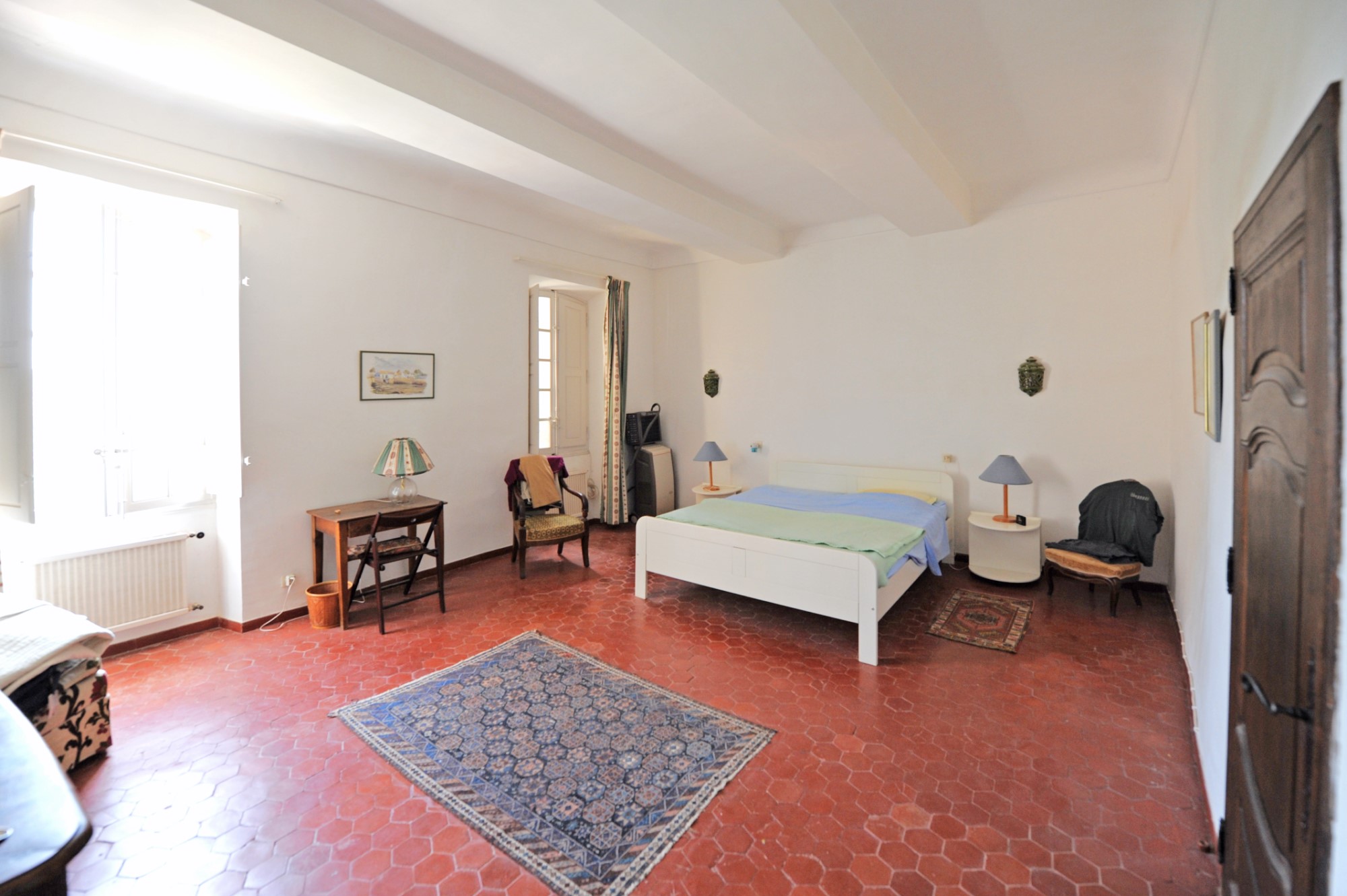 Maison de village plein sud face au Luberon, à vendre à Roussillon   