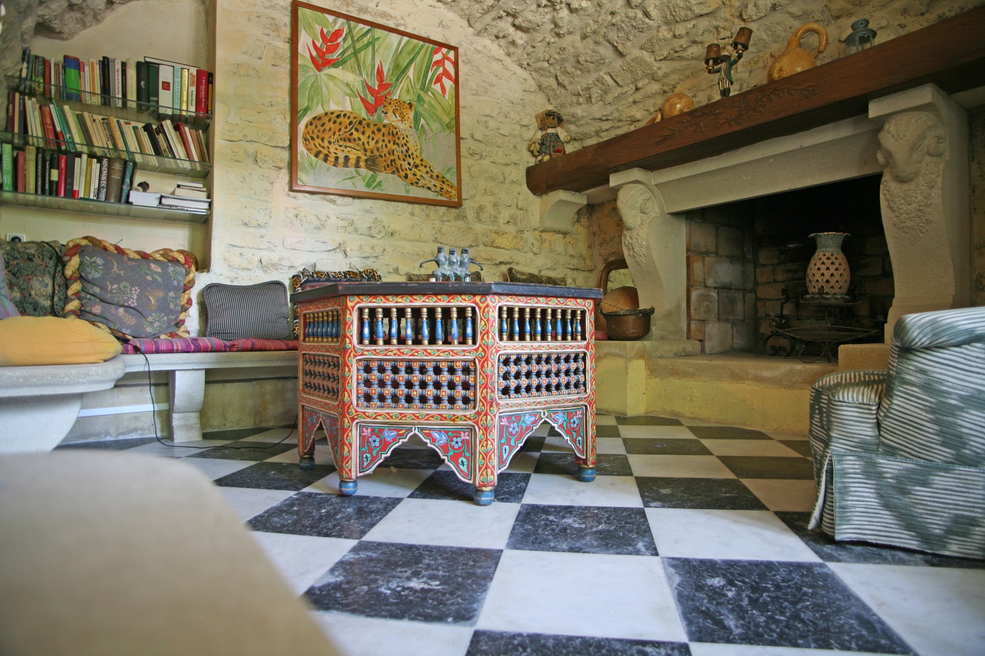 Maison de village avec terrain et vue sur le Luberon   