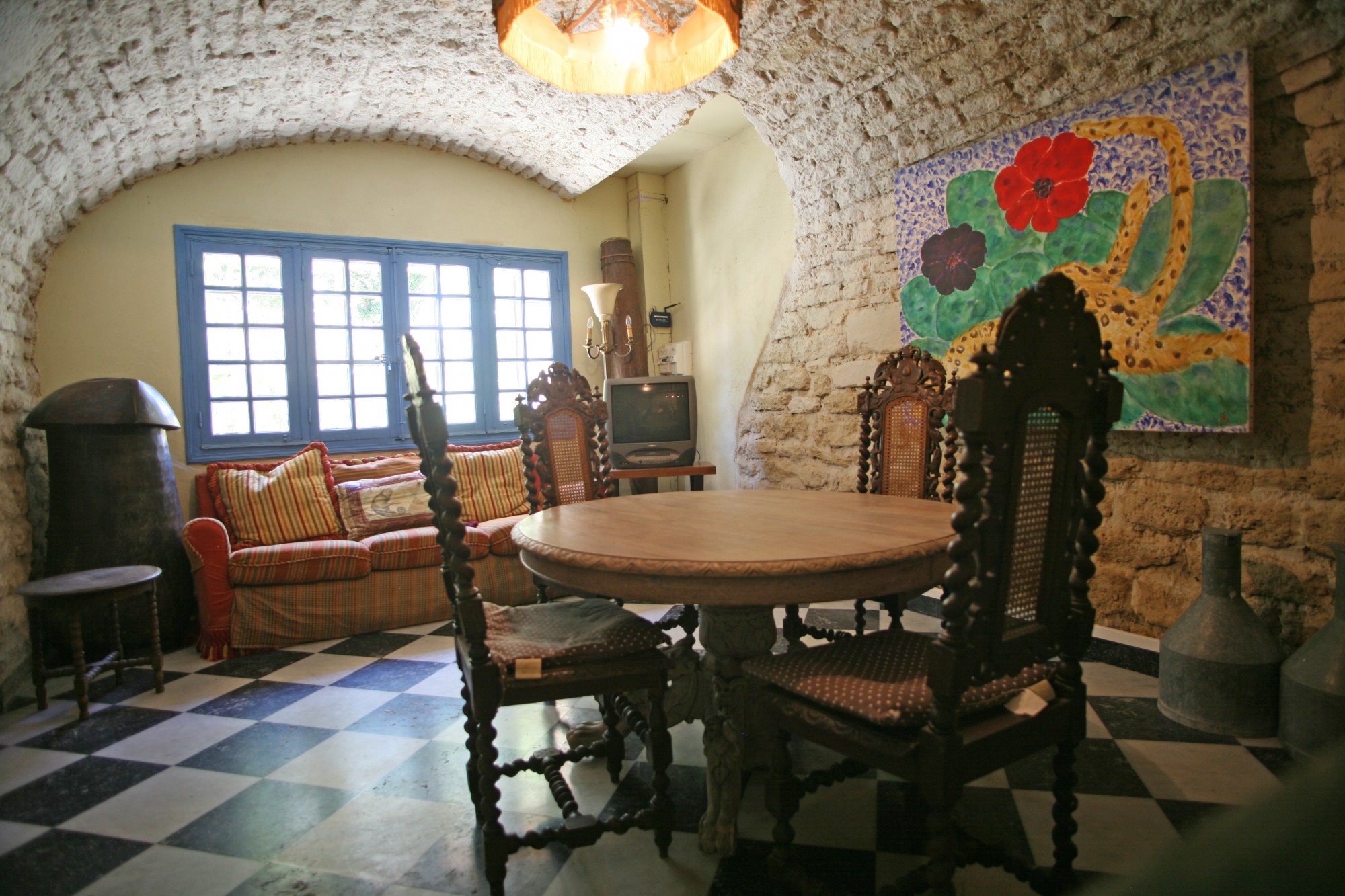 Maison de village avec terrain et vue sur le Luberon   