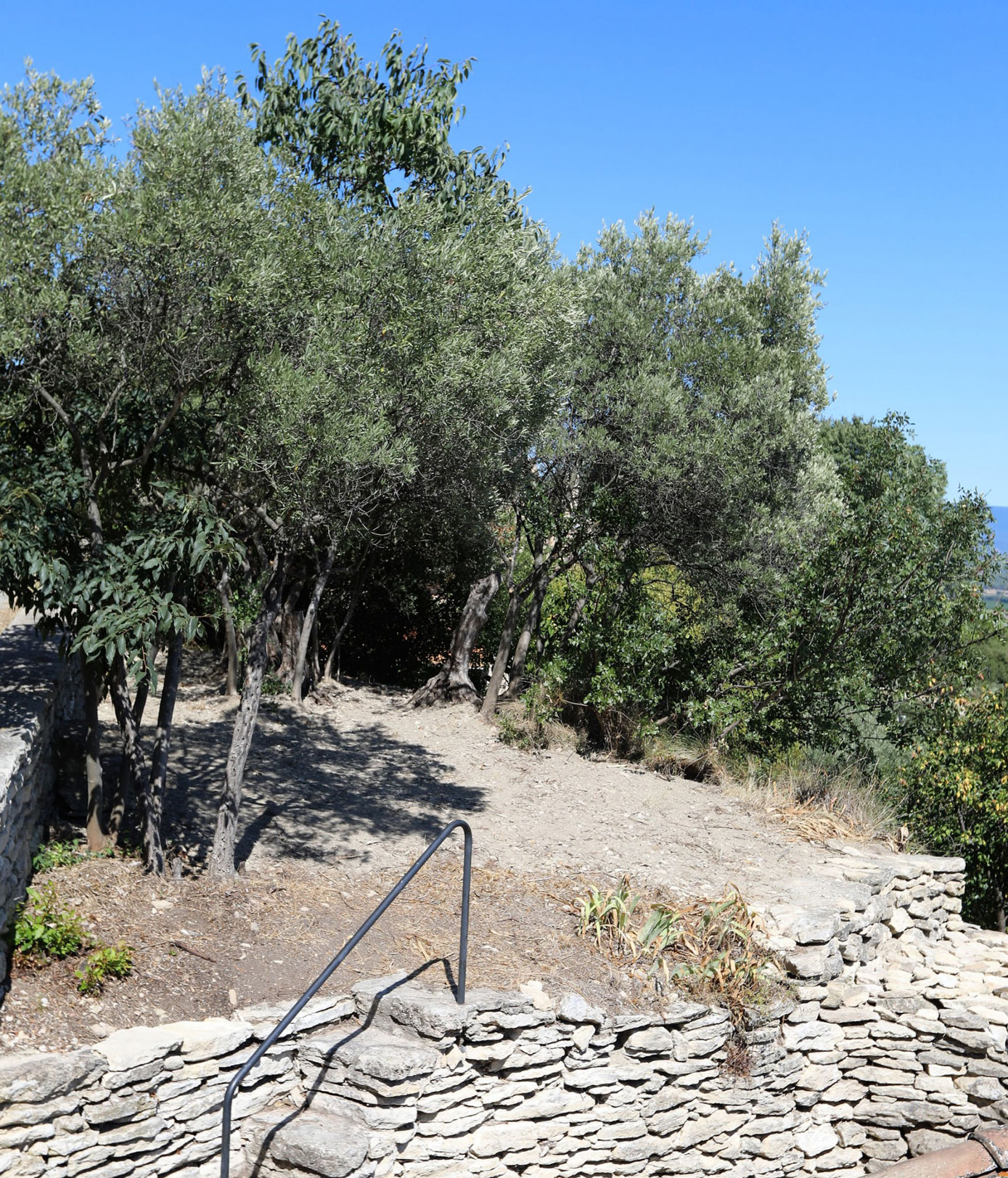 En vente en Luberon,  petite maison avec jardin en bordure de village  