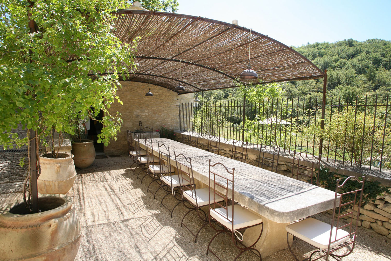 Terrasse avec vue panoramique