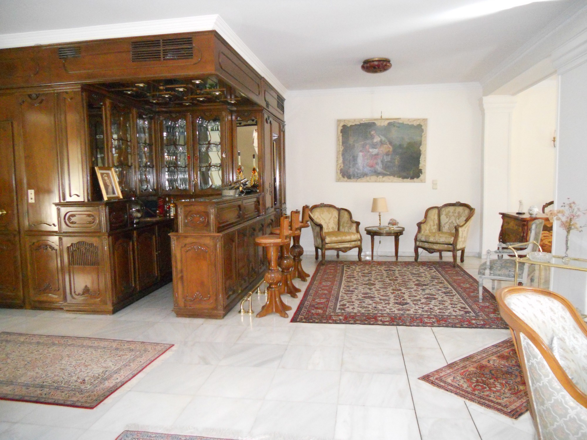 Grèce, superbe maison dans la ville côtière de Glyfada, au sud d'Athènes  