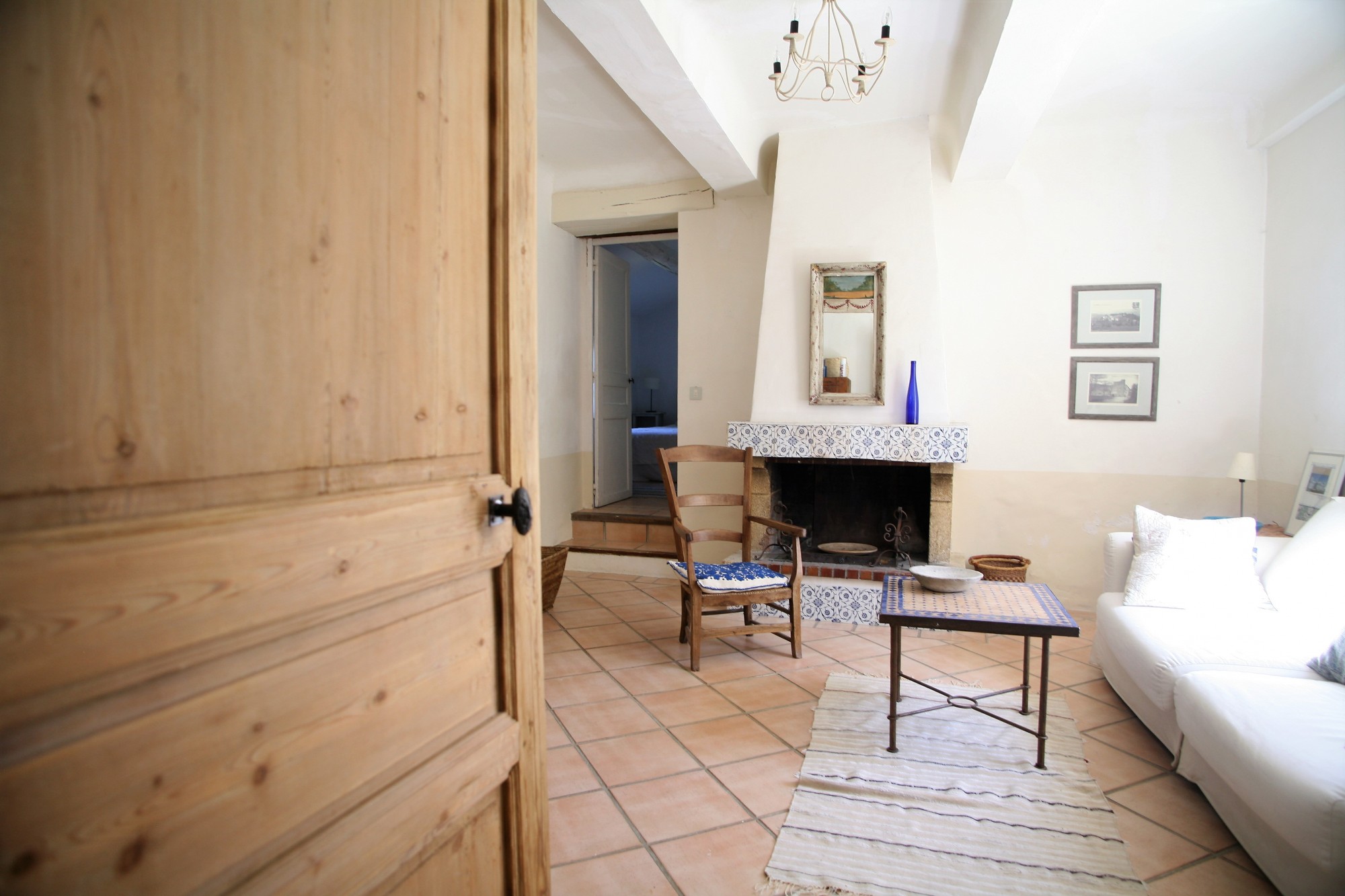 beau mas de village avec piscine dans le Luberon   
