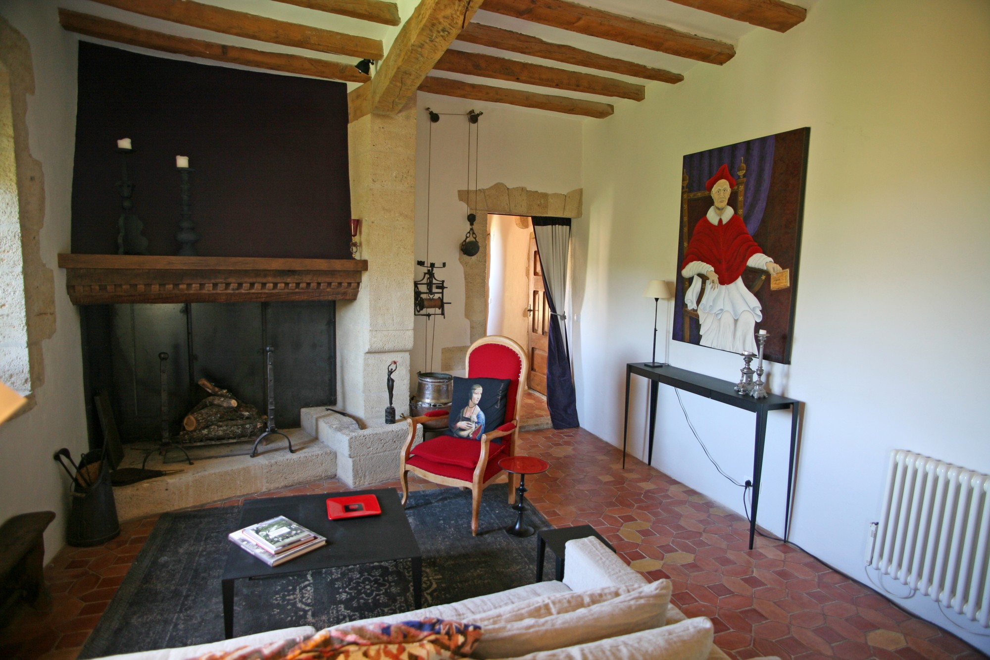 dans le Luberon, superbe maison de village avec vue exceptionnelle   