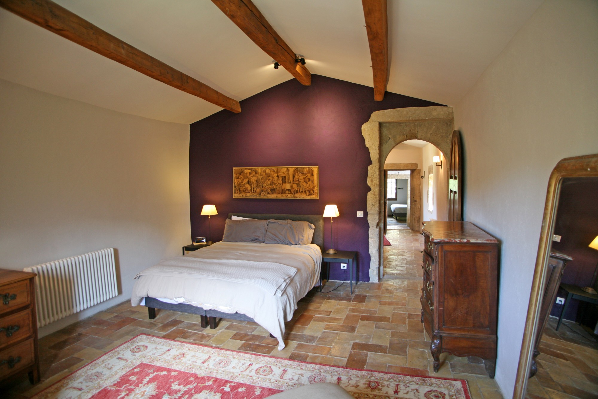 dans le Luberon, superbe maison de village avec vue exceptionnelle   