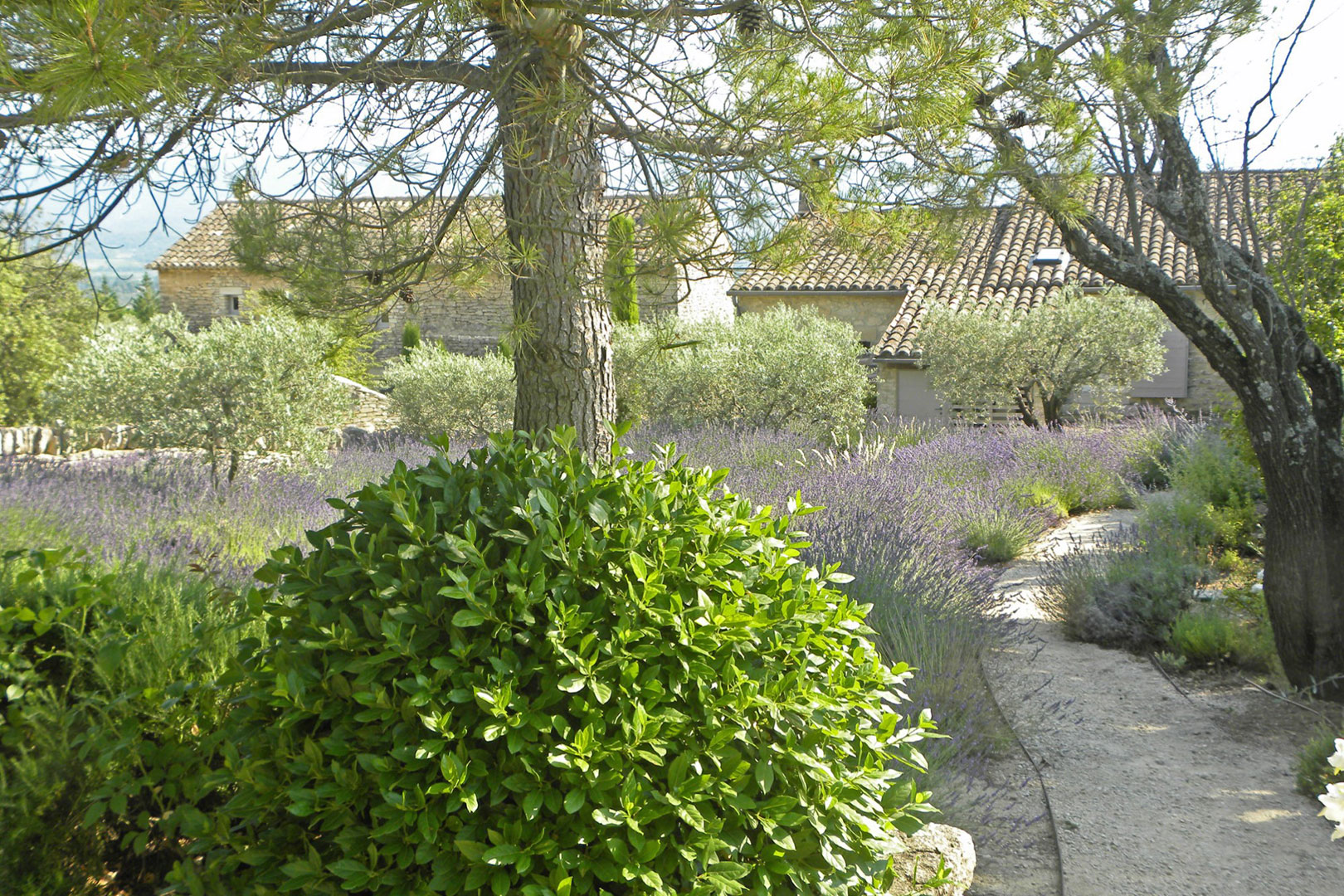 à Gordes, maison de hameau rénovée avec goût   