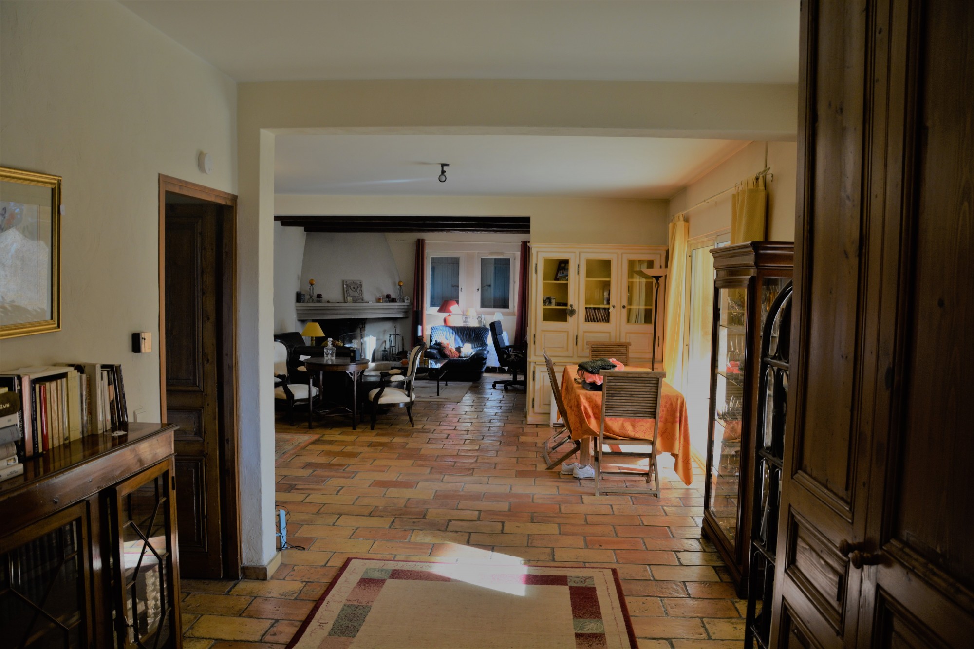 Luberon.Bastide proche village avec superbes vues   
