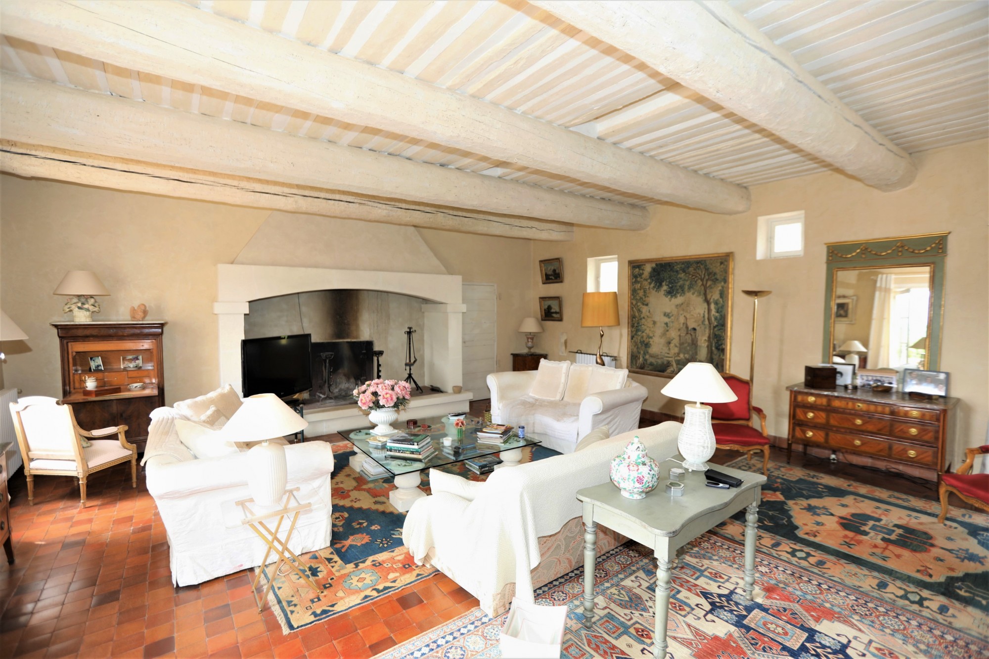 Bastide XVIII°siècle avec vue Luberon   