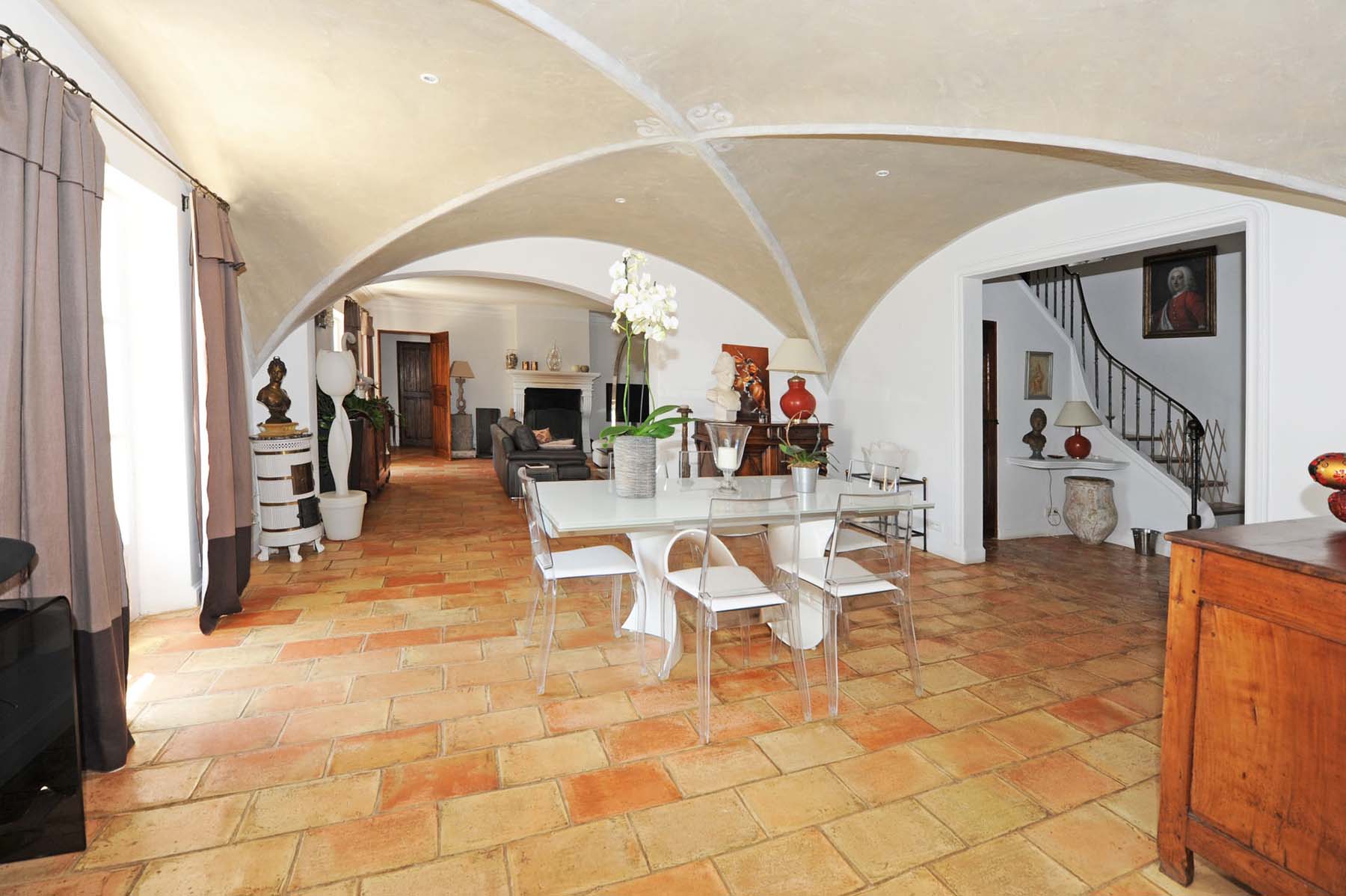 plafond voûté pour cette maison de Gordes