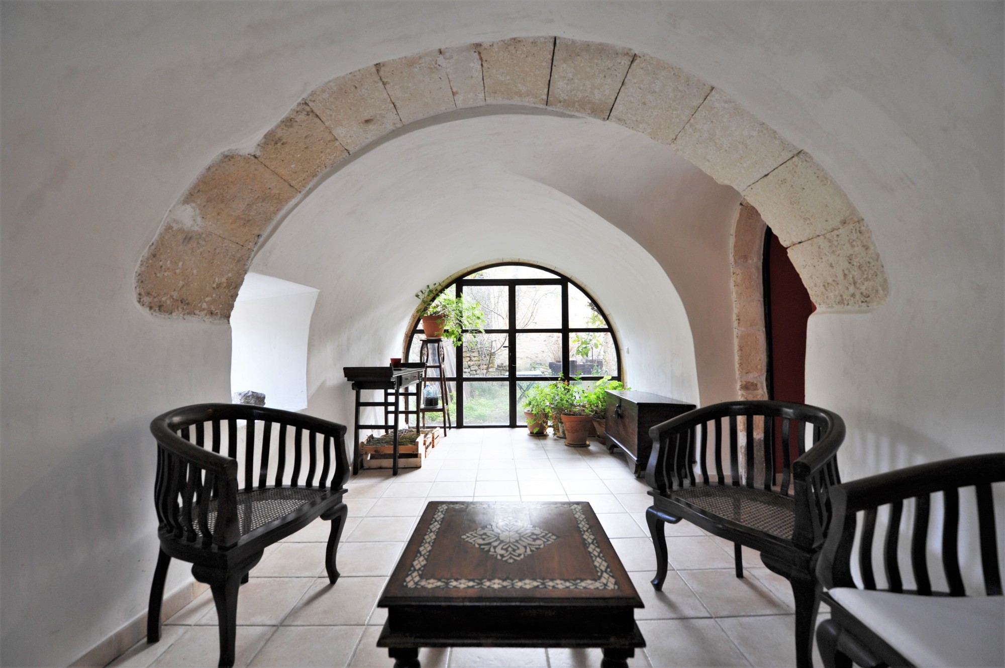 Salon vouté