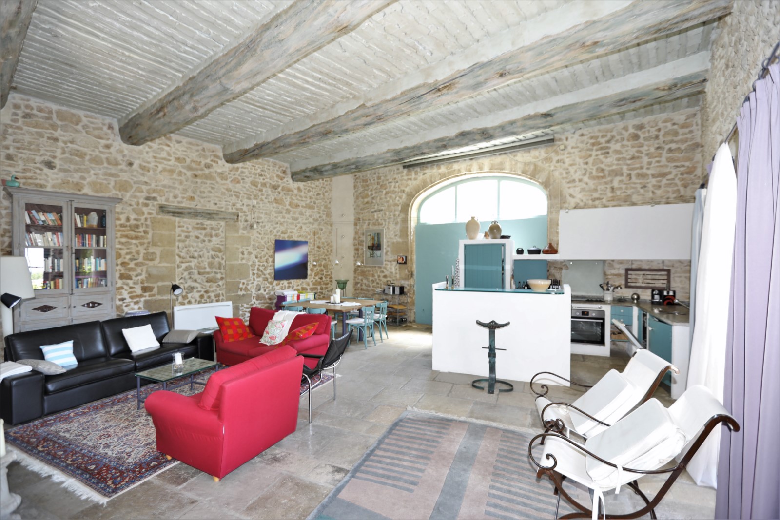 maison de village avec piscine à Lagnes    