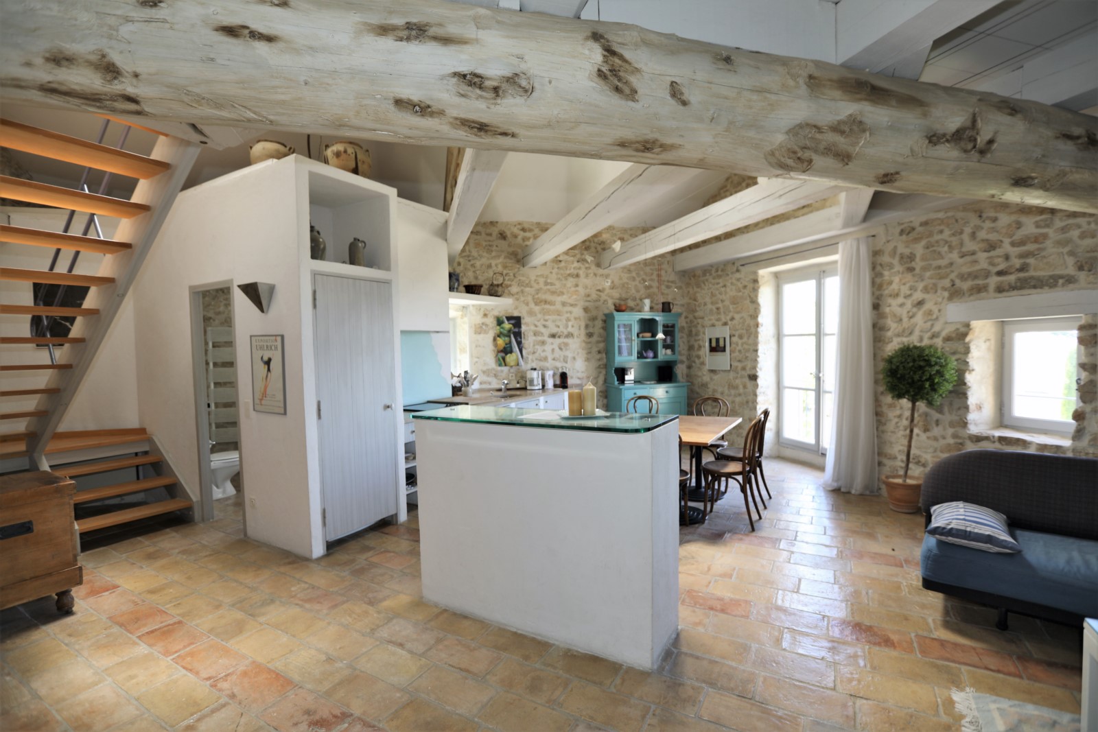 maison de village avec piscine à Lagnes    