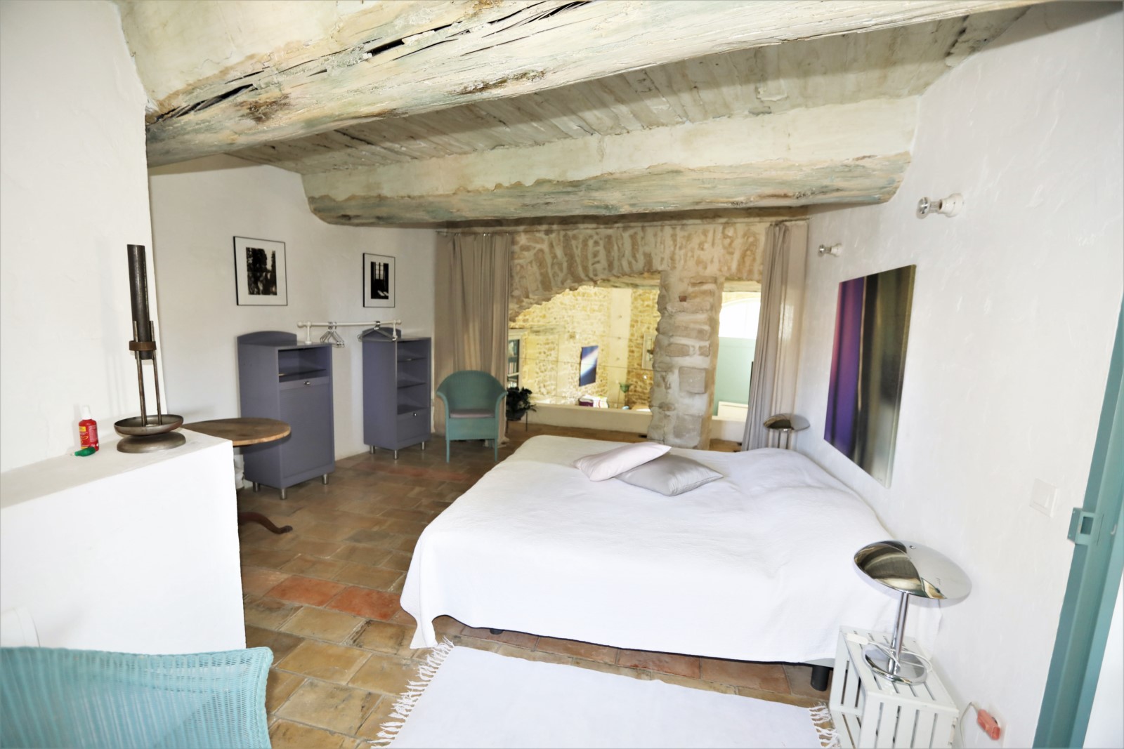 maison de village avec piscine à Lagnes    