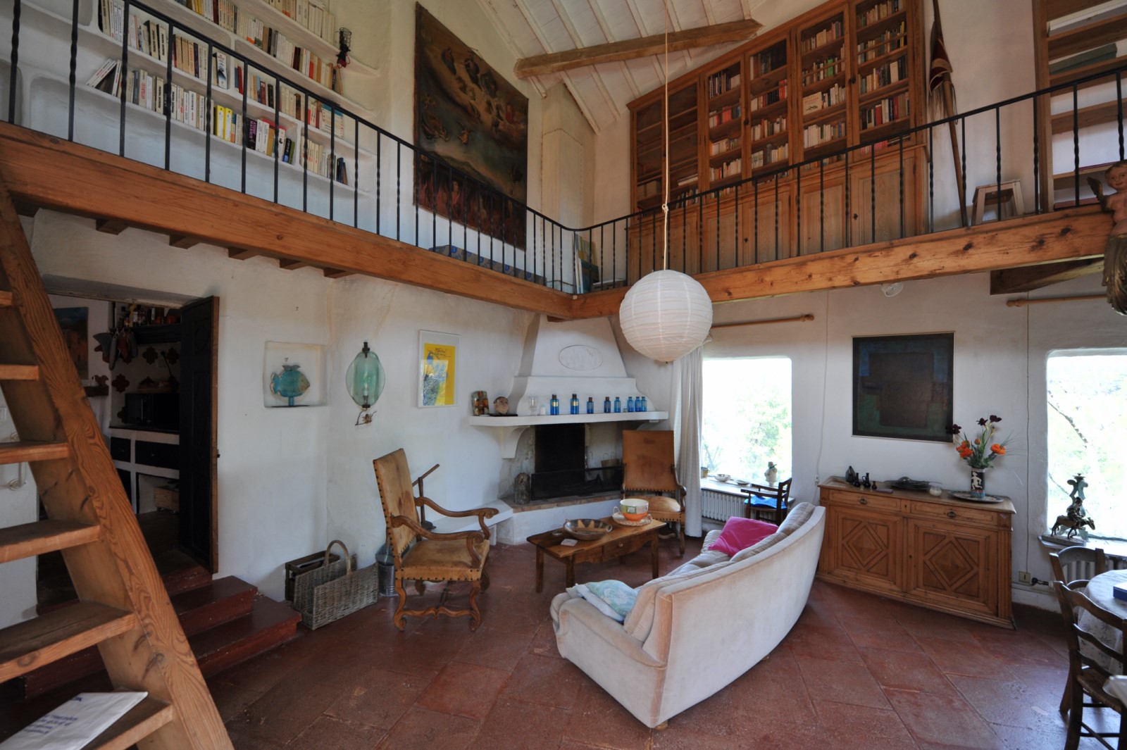 Roussillon, maison de maître avec vue panoramique   