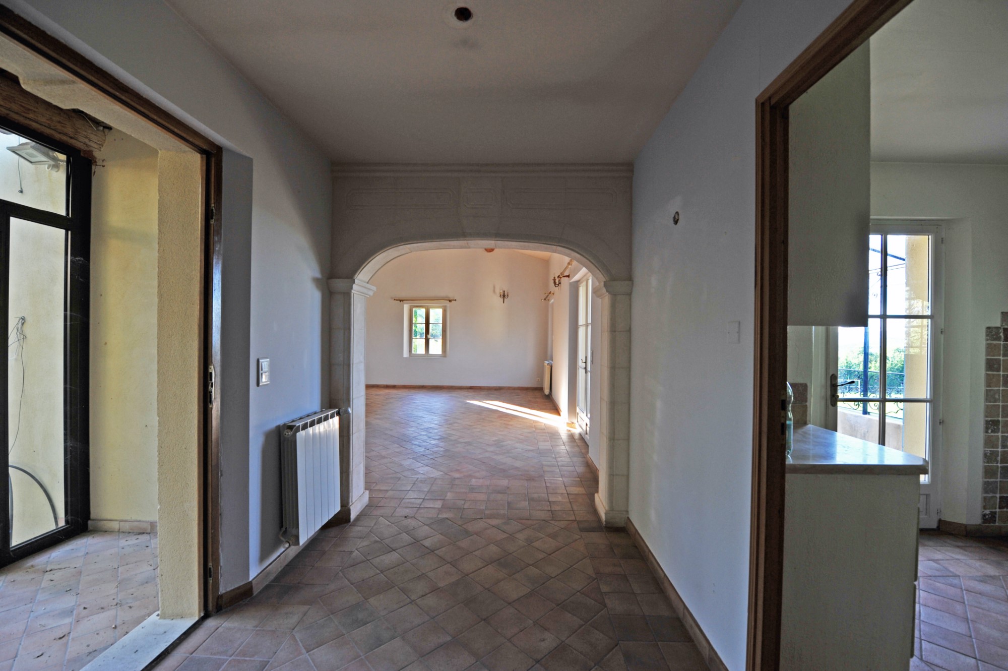 belle villa avec vue comprenant deux logements dans le Luberon   