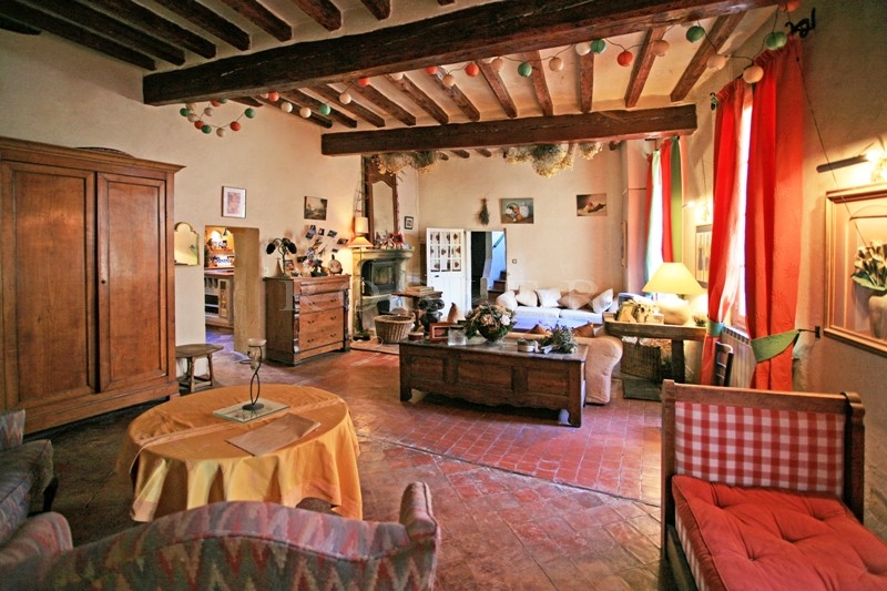 In Provence, Comtat Venaissin, for sale, very unique templars' house from the 13th century