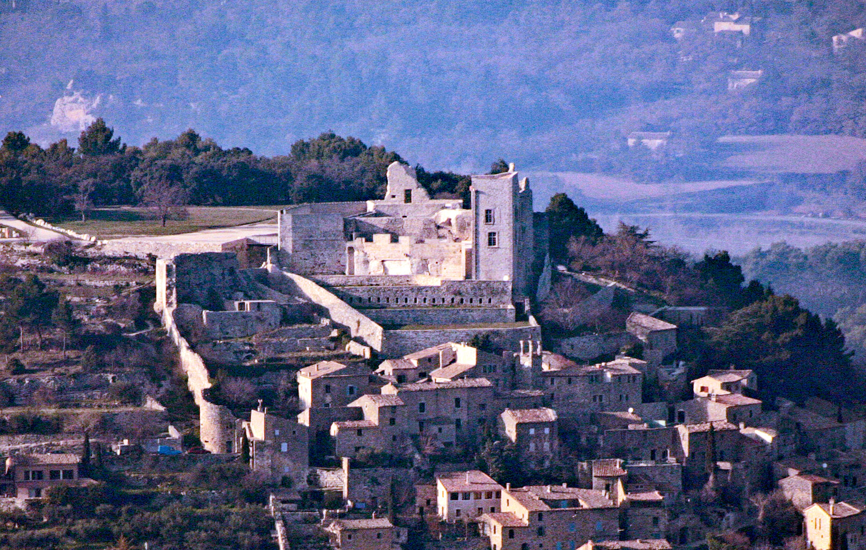 Le chateau de Lacoste, Vaucluse