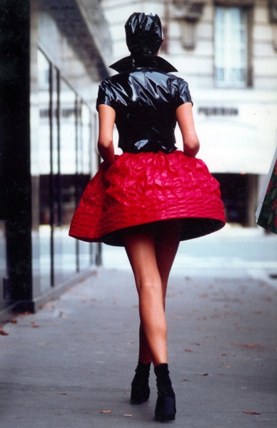 Pierre Cardin, robe rouge 