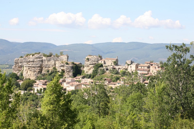 The medieval village of Saignon