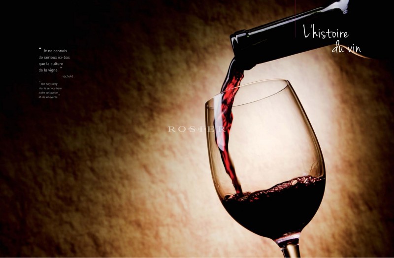 Vignes et vin, Lifestyle by Rosier 2012