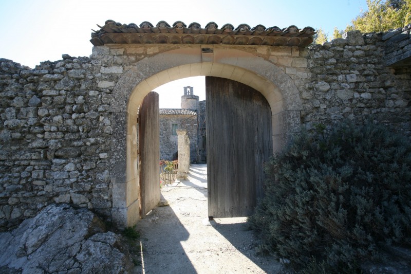 Portail de l'Abbaye Saint-Hilaire, Ménerbes