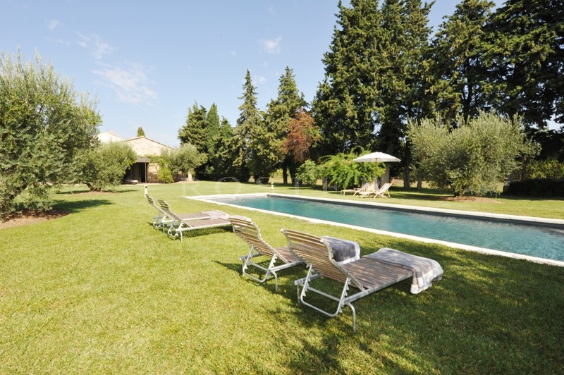 For sunny holiday in Provence, old farmhouse, renovated in a minimalist contemporary style. 
