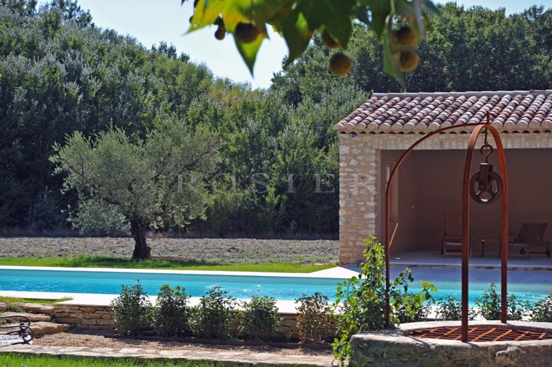 Bonnieux, exceptional property to rent for your holidays, with landscaped park with swimming pool