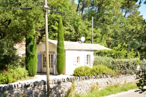 Location A louer pour des vacances sans contrainte,  charmante maison de plain pied avec piscine et jardin, dans un discret petit village provençal 