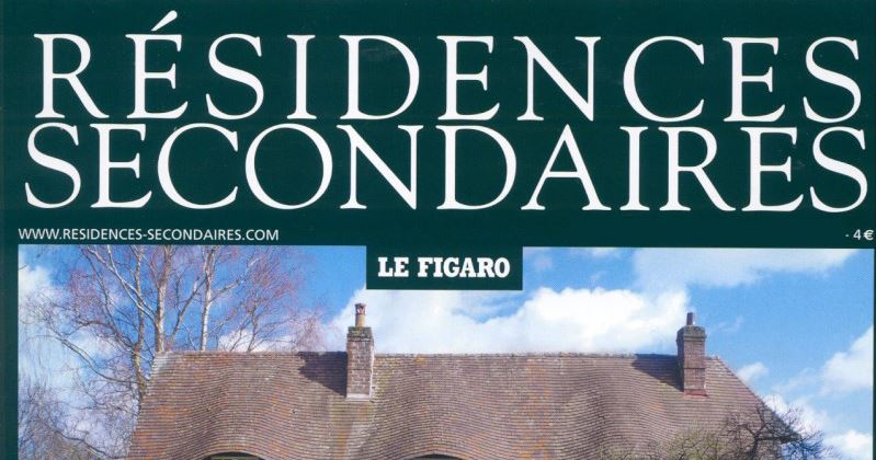 Article published in the magazine Résidences Secondaires of Le Figaro Group: Vaucluse, Résidence des arts et paysages