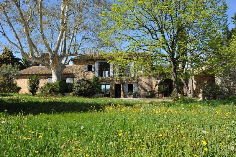 Luberon, 19th century stone renovated  farmhouse over 5 acres of land