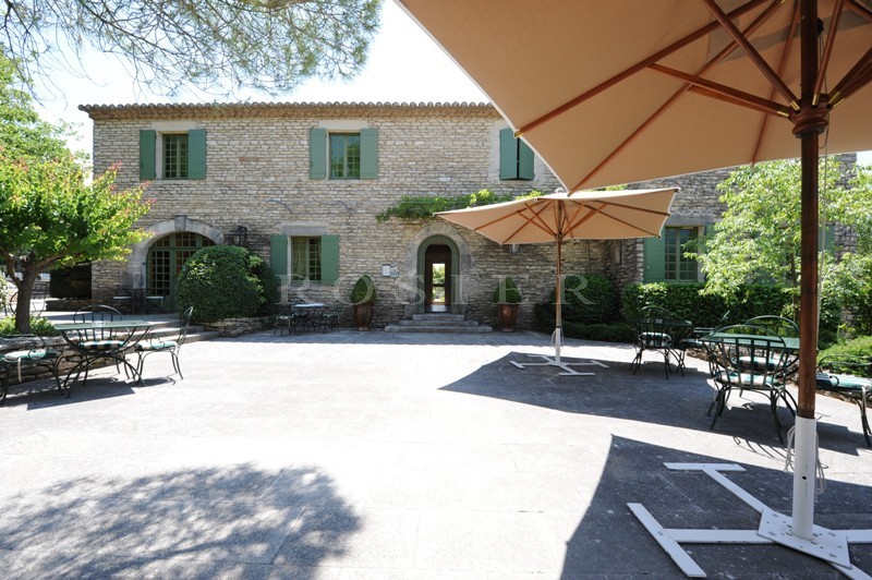 Vente Exclusivité ROSIER,  en vente, près de l'un des plus beaux villages du Luberon, hôtel de charme avec piscine sur un parc paysager d'environ 1 hectare.