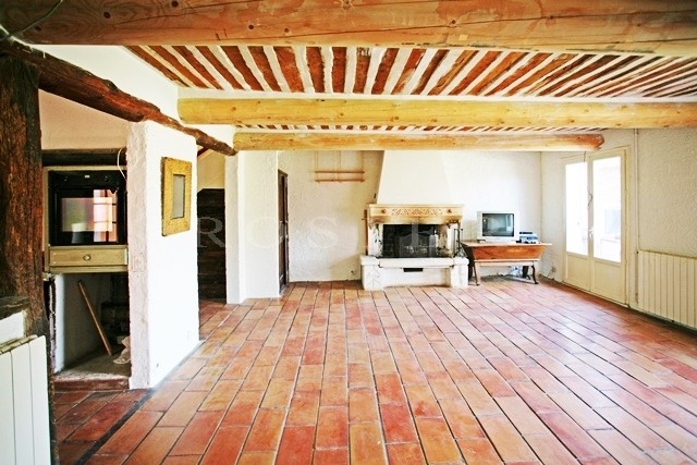 For sale in Luberon, authentic village house with garden, swimming pool, terrace