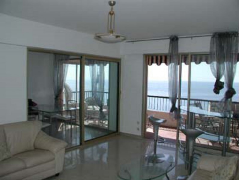 For sale, near Monaco, top floor apartment with stunning views over the sea
