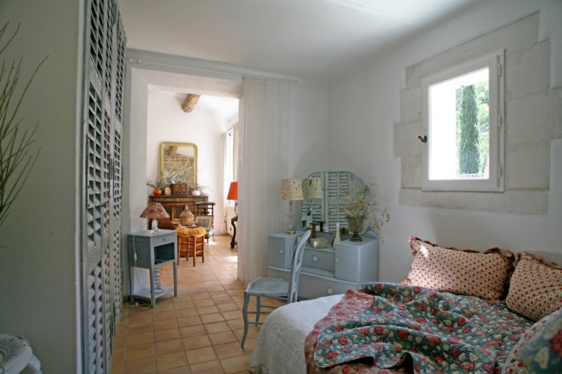 Gordes, for sale, lovely stone clad house with garden, terraces and swimming pool