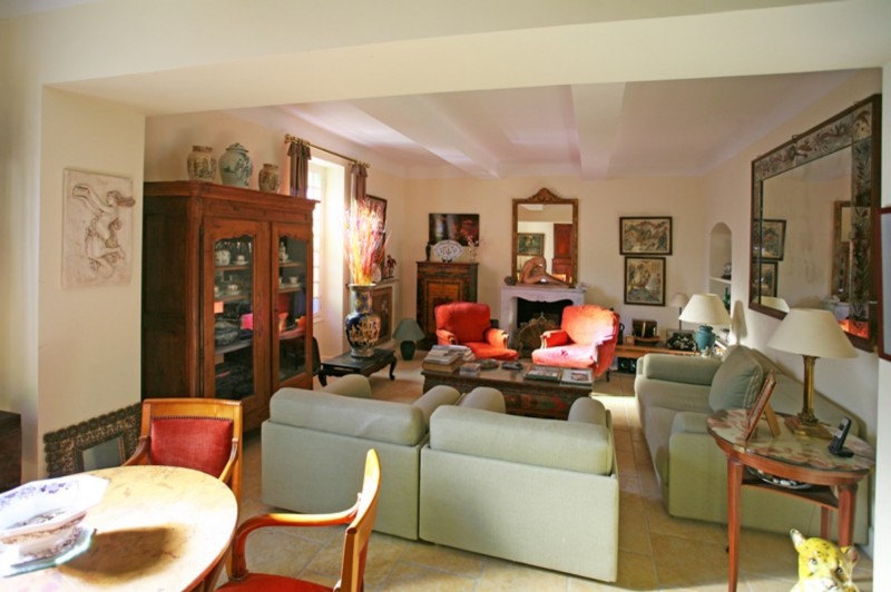 For sale, in Luberon, in a charming village, beautiful XIXth century Mansion with terrace and garage