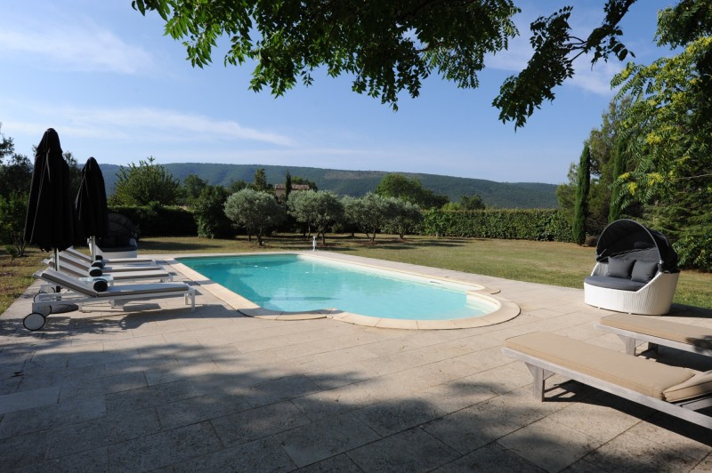 Villa de plain pied avec piscine à vendre en Luberon