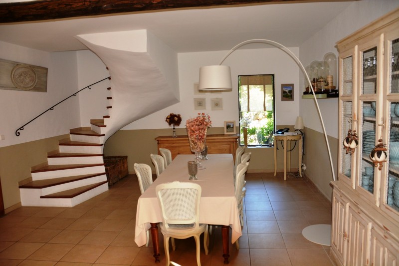 In Luberon for sale, recent villa with panoramic views and swimming pool 