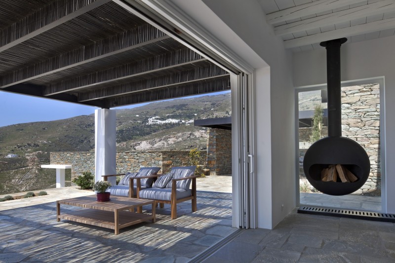 Villa contemporaine en Grèce 