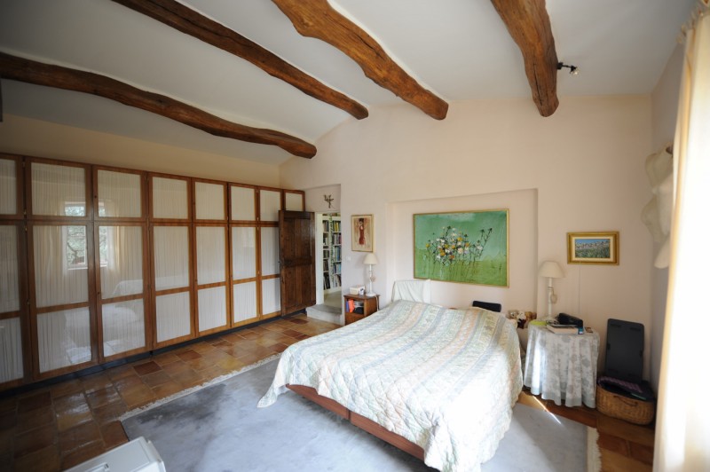 For sale in Drôme provencal, stone built property of 180 sqm in an olive grove with a pool