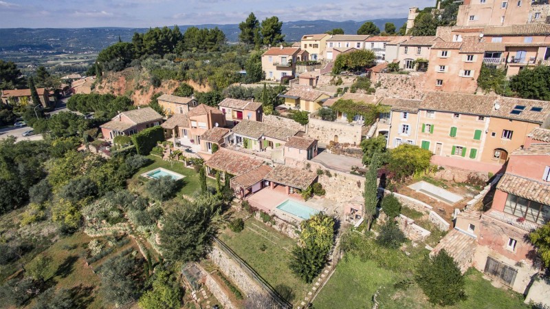 Construction project in the Luberon