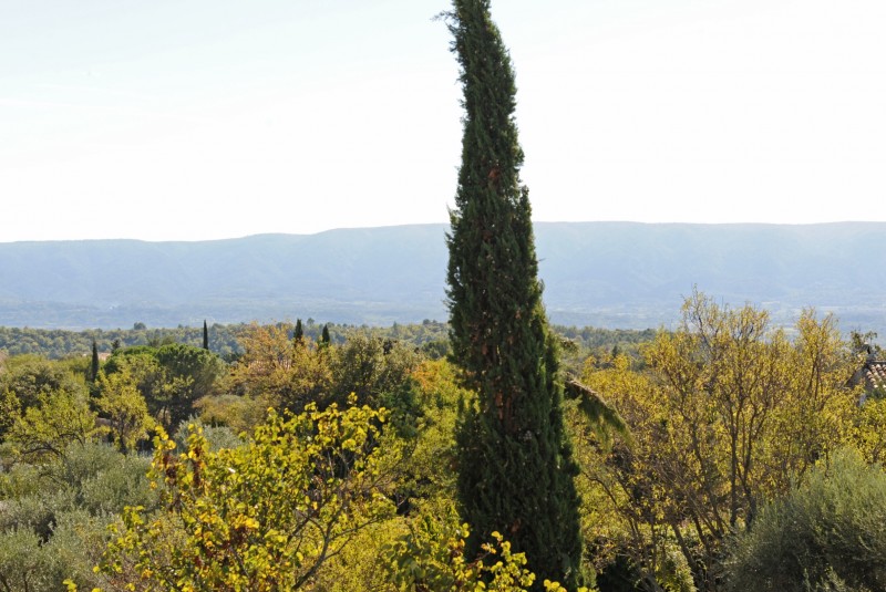 Close to the heart of the village of Gordes, property with view for sale