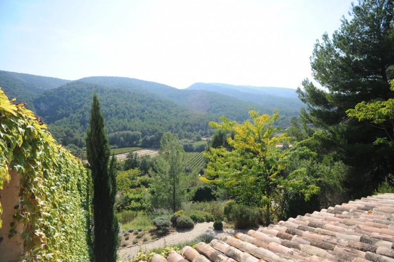For sale in the Luberon, recently renovated house with splendid view