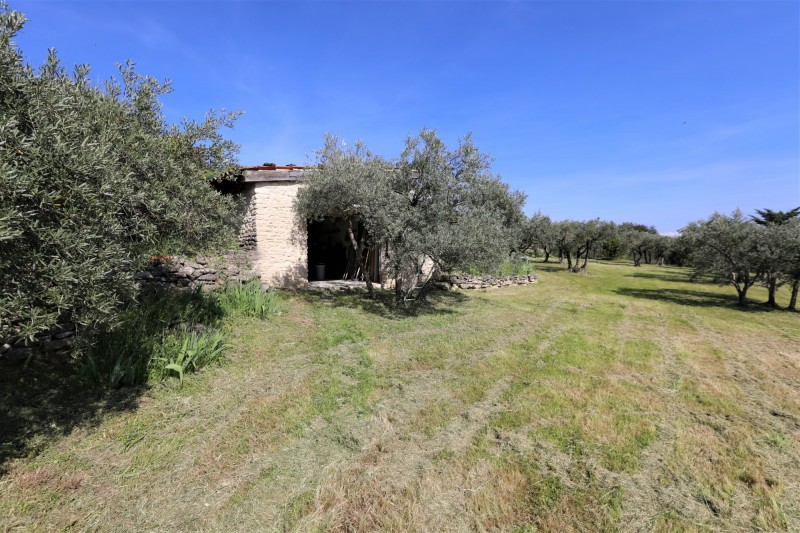 Exceptional location for sale in Gordes with views of the Luberon  