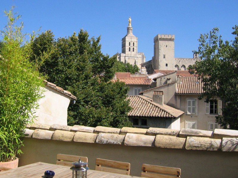 House with terrace inner city Avignon
