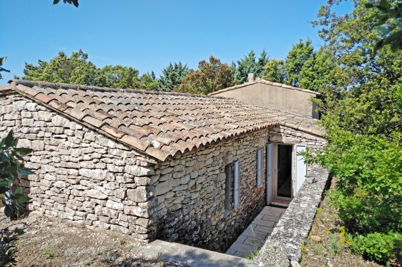 Bonnieux: nice stone house in a dominant position on 2 hectares